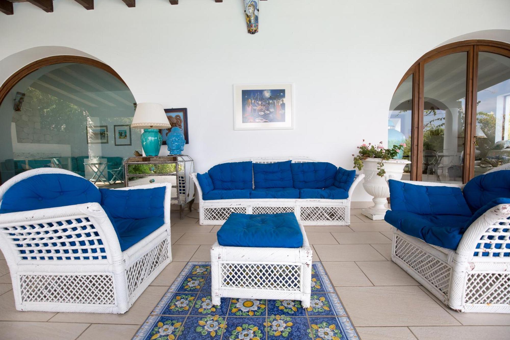 Sealight Villa Lipari - Vista E Piscina Esterno foto